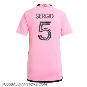 Inter Miami Sergio Busquets #5 Replik Heimtrikot Damen 2024-25 Kurzarm